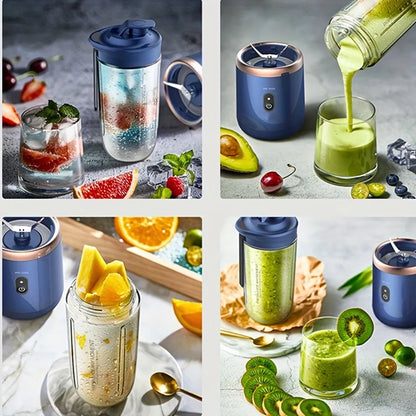 Portable Electric Juicer Bottle Combo