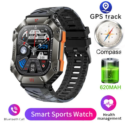 Rugged Military Smart Watch